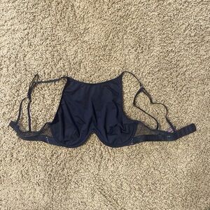 VS high neck black bra